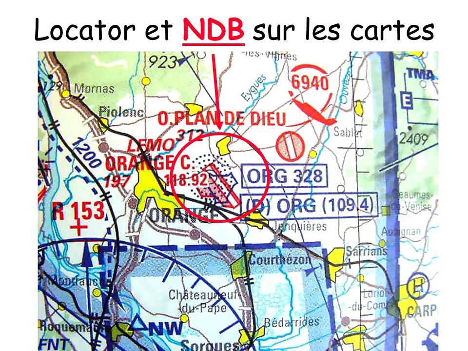 Locator et NDB sur les cartes