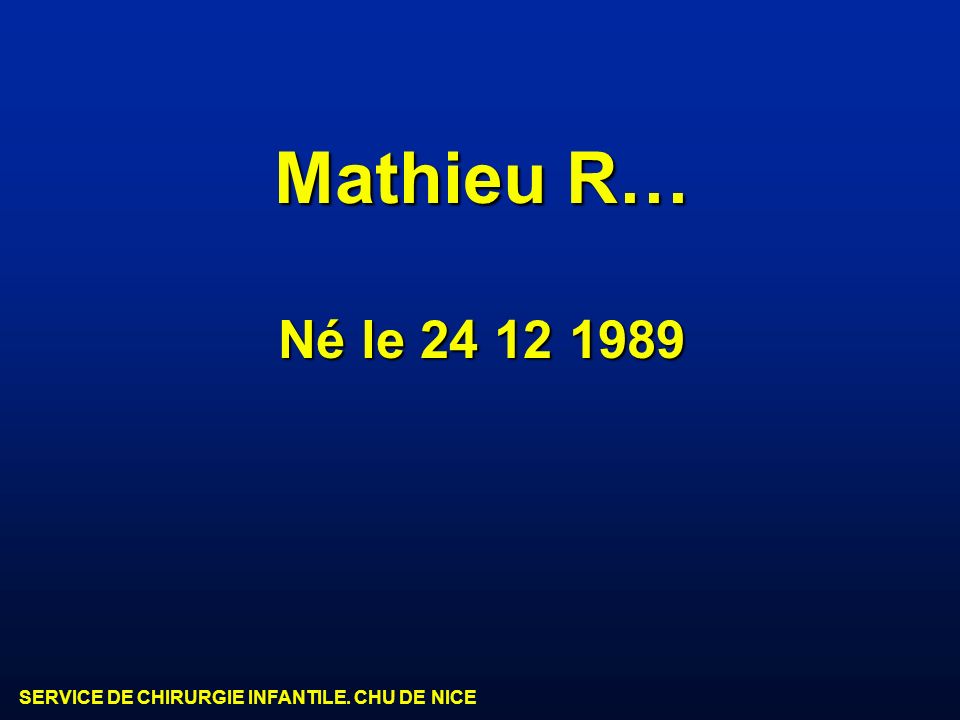 Mathieu R… Né le