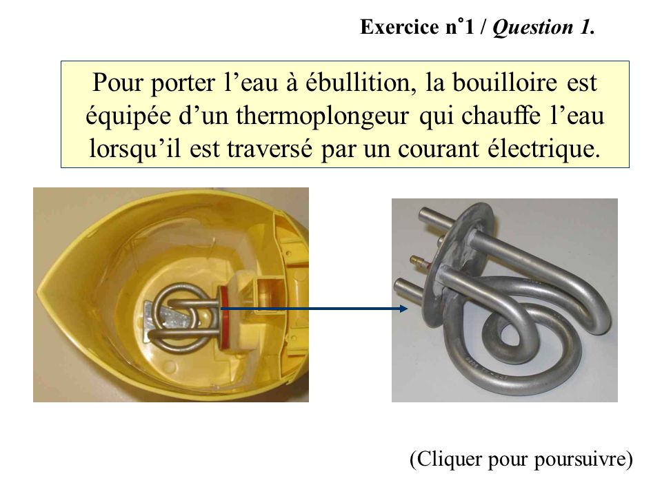 Exercice n°1 / Question 1.