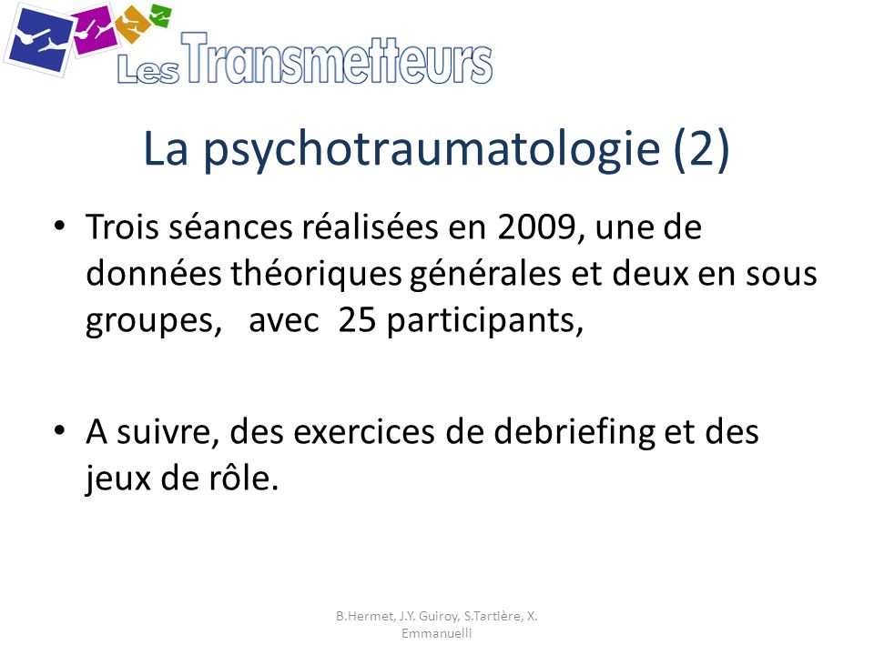 La psychotraumatologie (2)