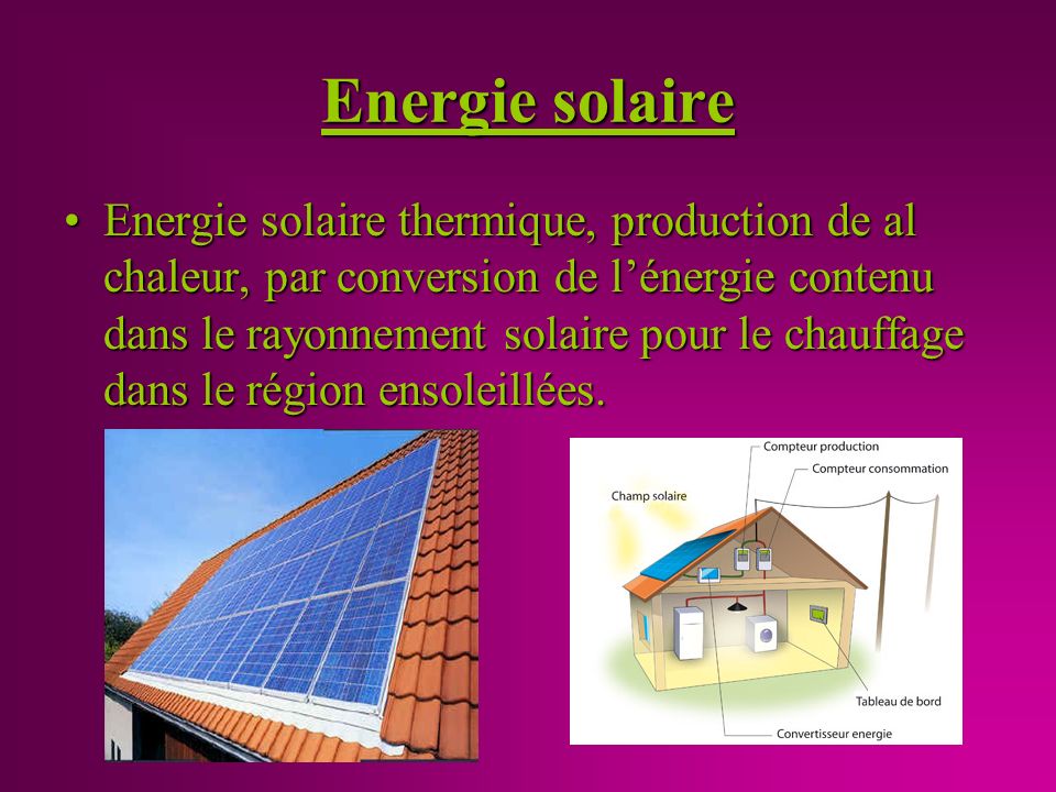 Energie solaire