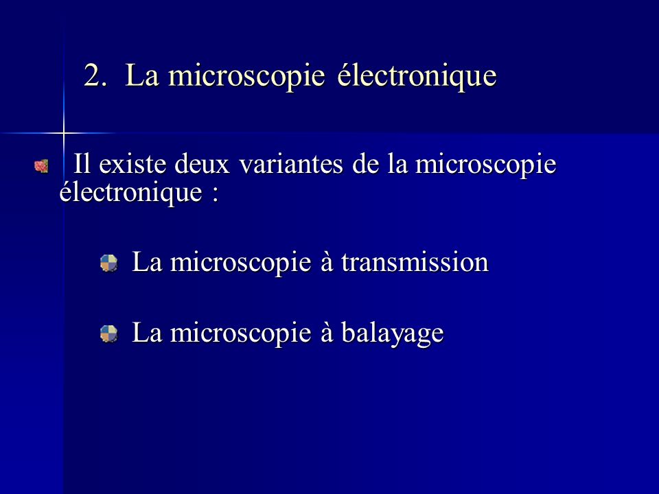 Microscopie électronique - ppt télécharger