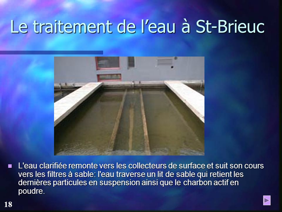 Le traitement de l’eau à St-Brieuc