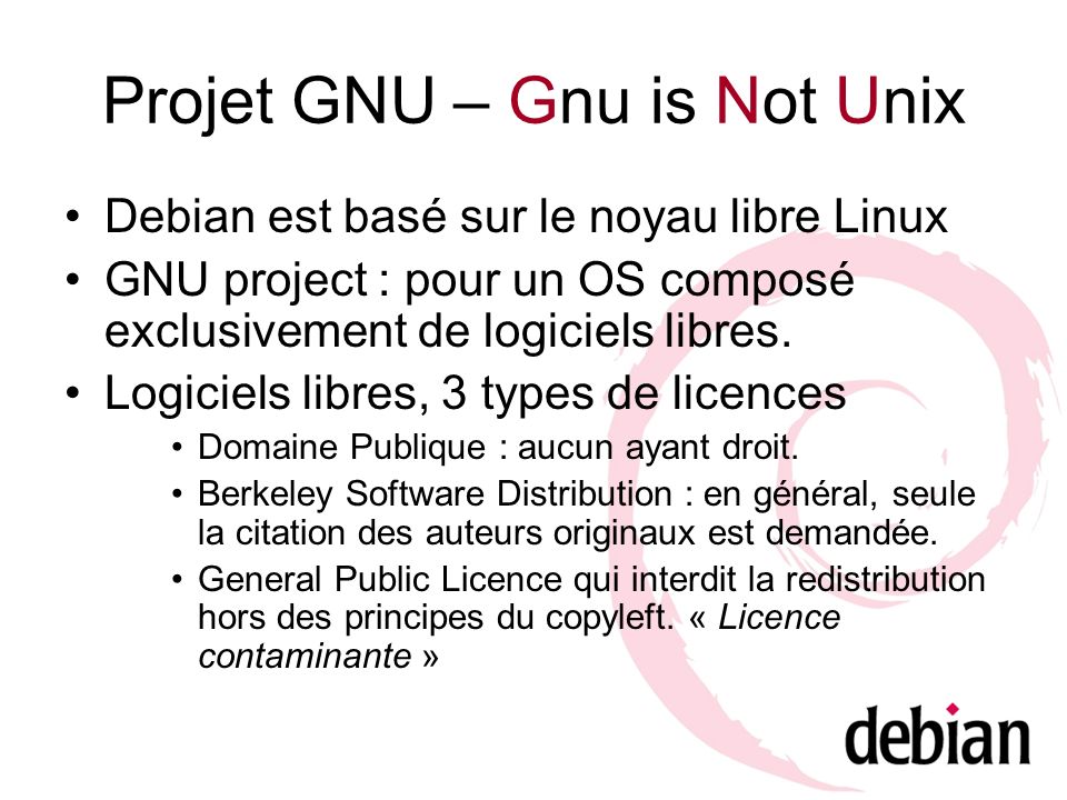 Projet GNU – Gnu is Not Unix