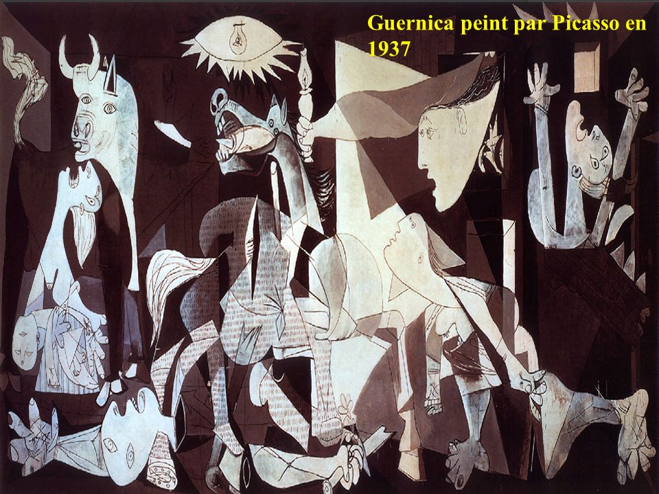 Guernica peint par Picasso en 1937