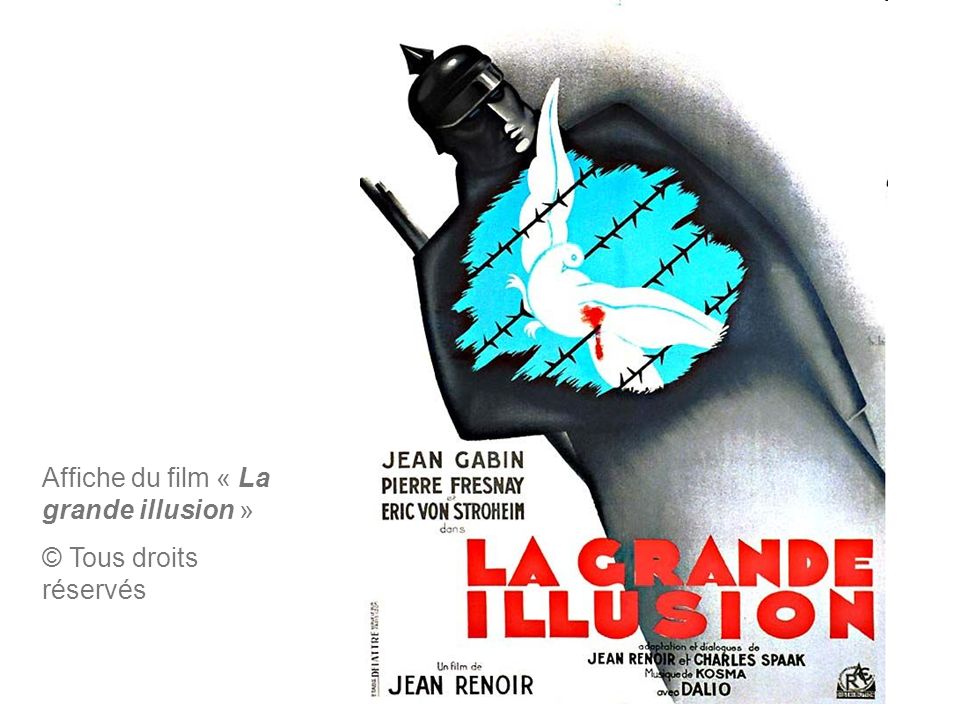 Affiche du film « La grande illusion »