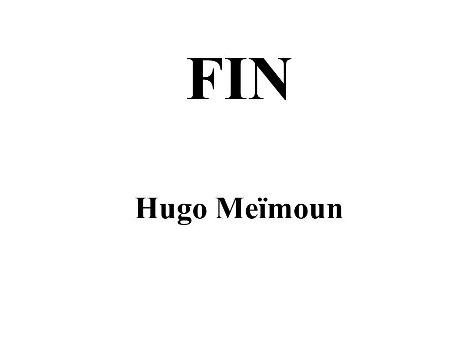 FIN Hugo Meïmoun