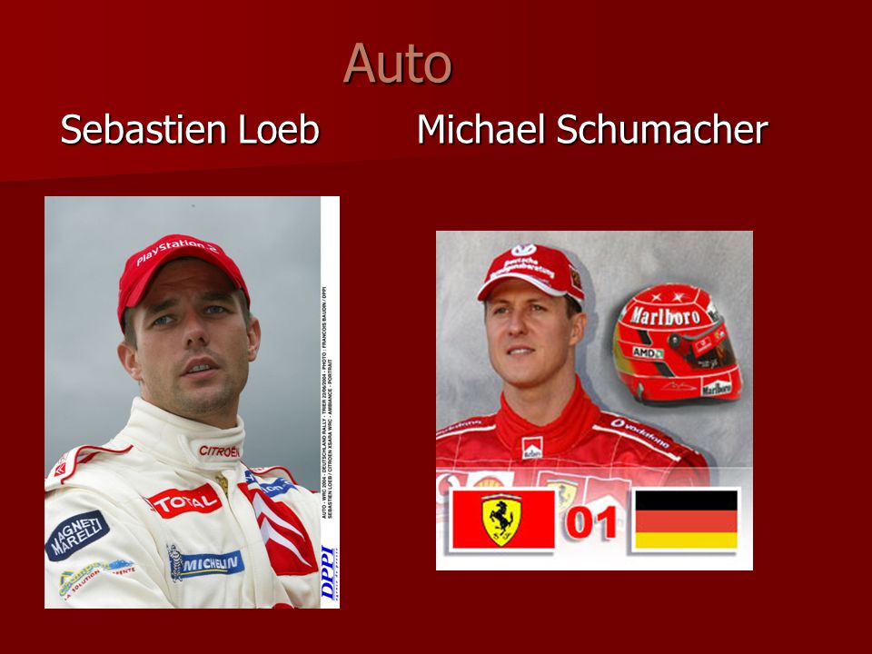 Auto Sebastien Loeb Michael Schumacher