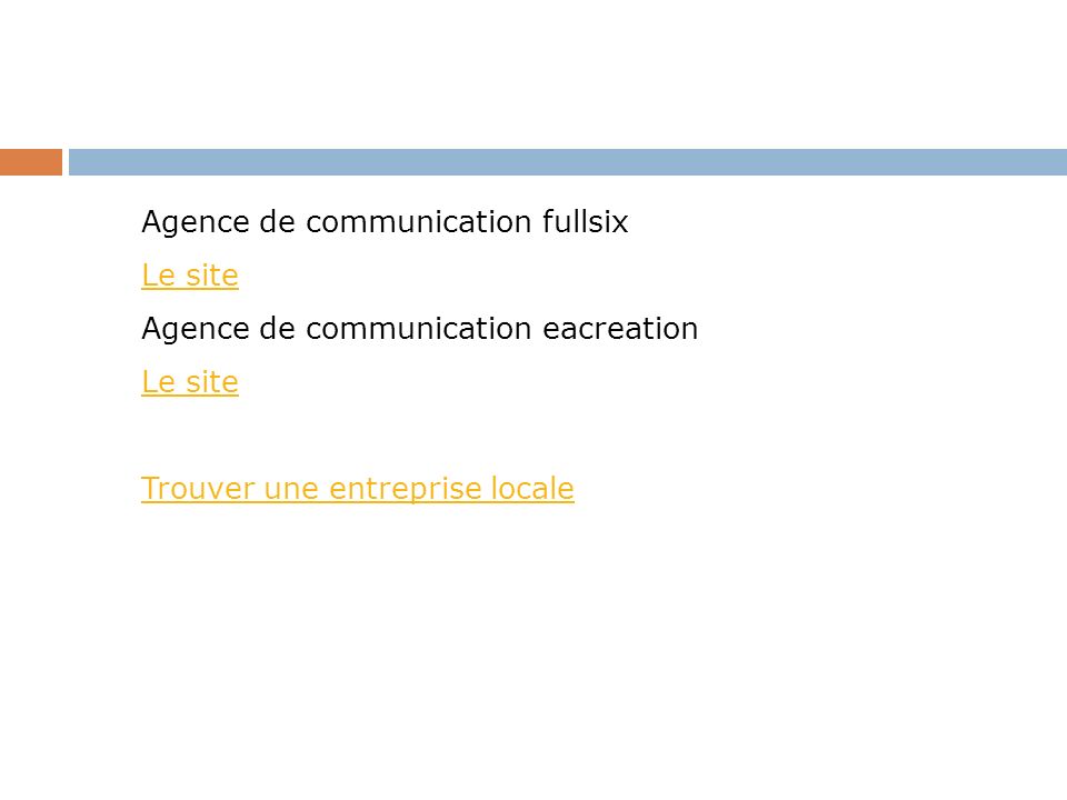 Agence de communication fullsix