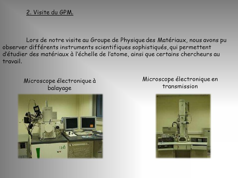 Microscope électronique en transmission