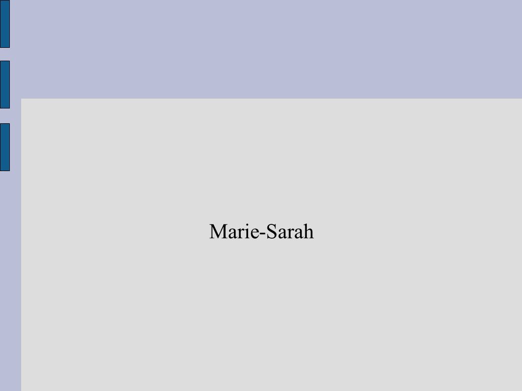 Marie-Sarah