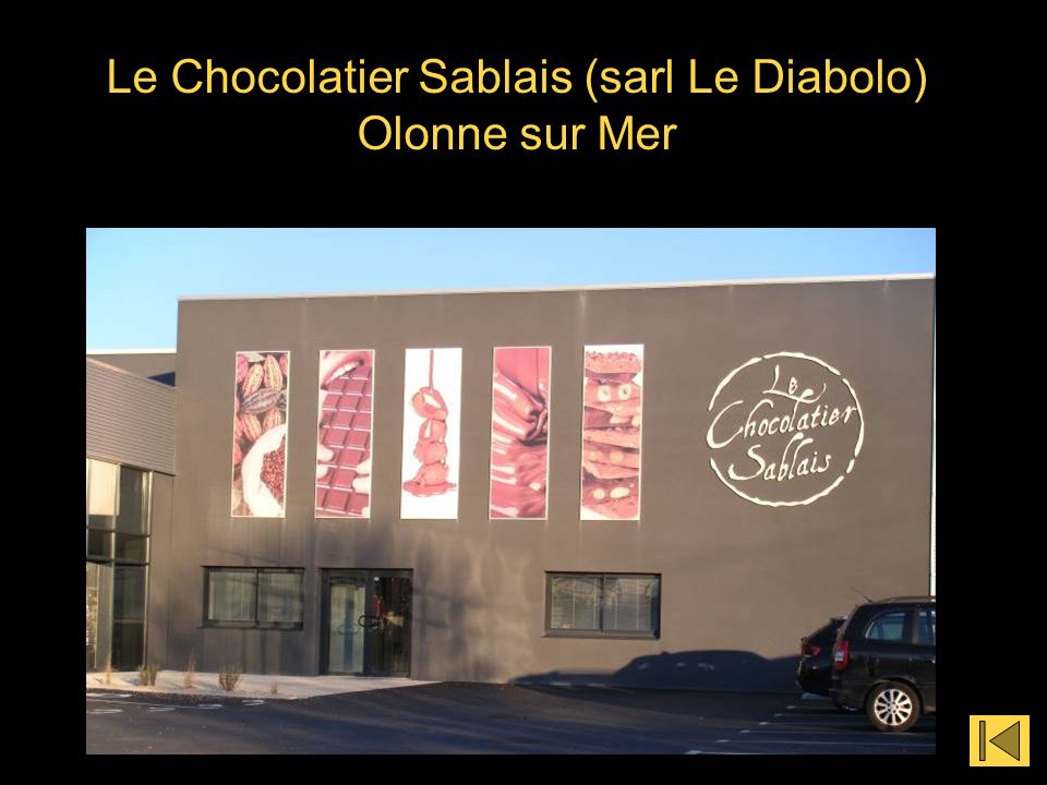 Le Chocolatier Sablais (sarl Le Diabolo) Olonne sur Mer