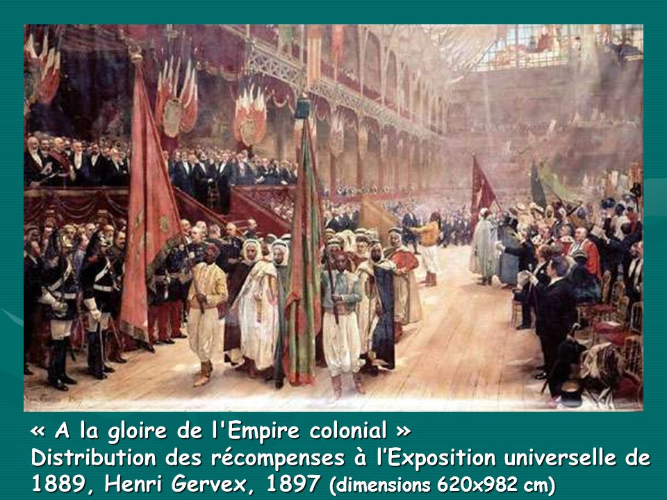 « A la gloire de l Empire colonial »