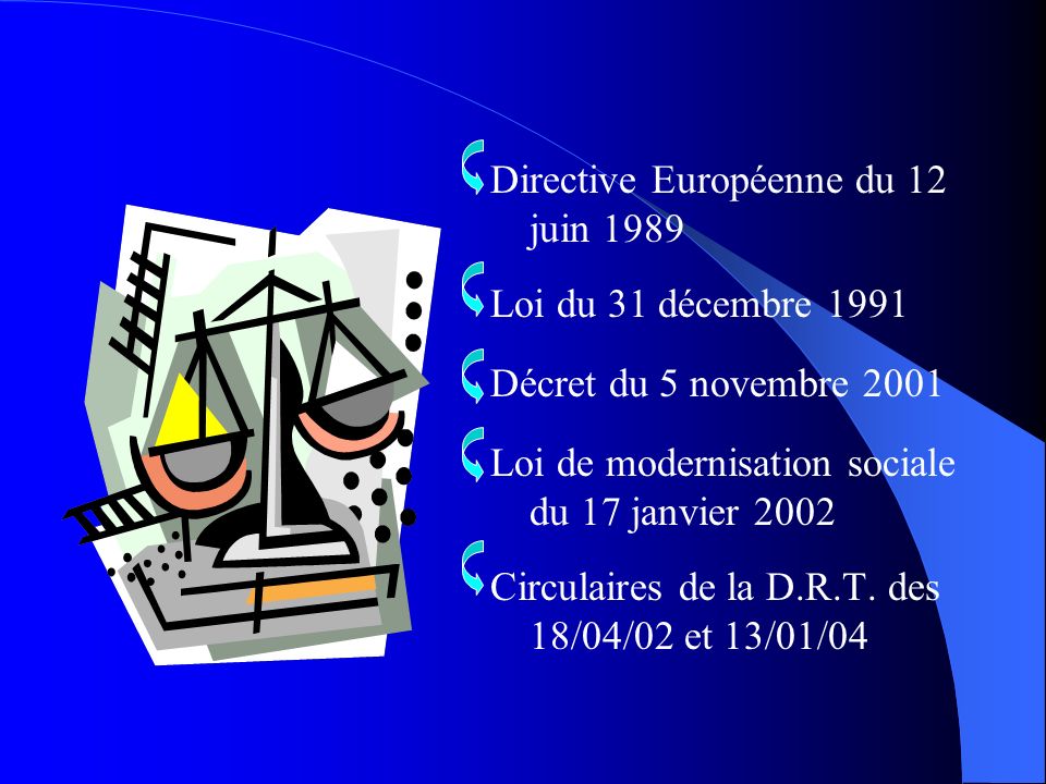 Directive Européenne du 12 juin 1989