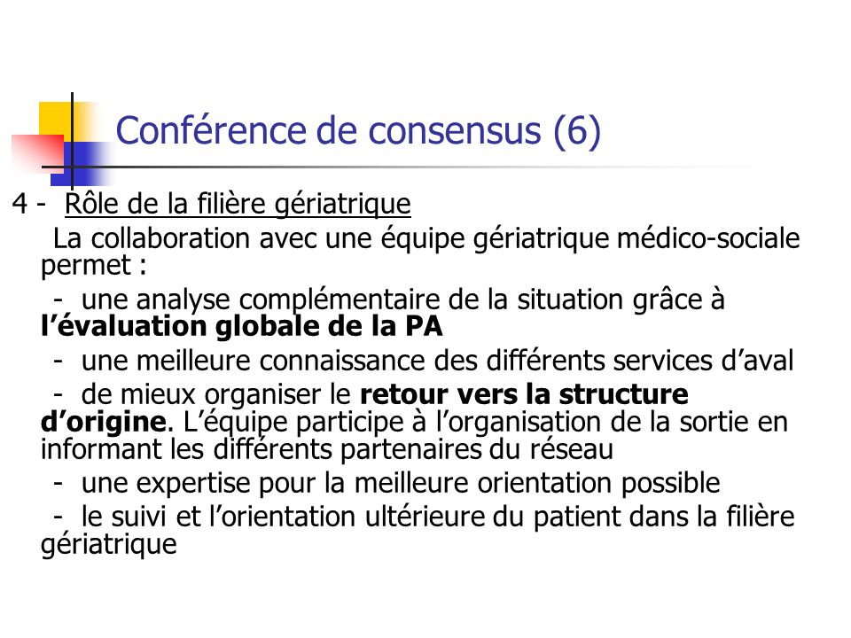 Conférence de consensus (6)