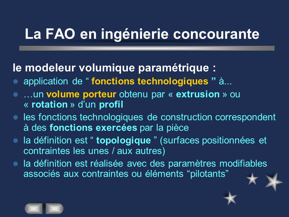 La FAO en ingénierie concourante