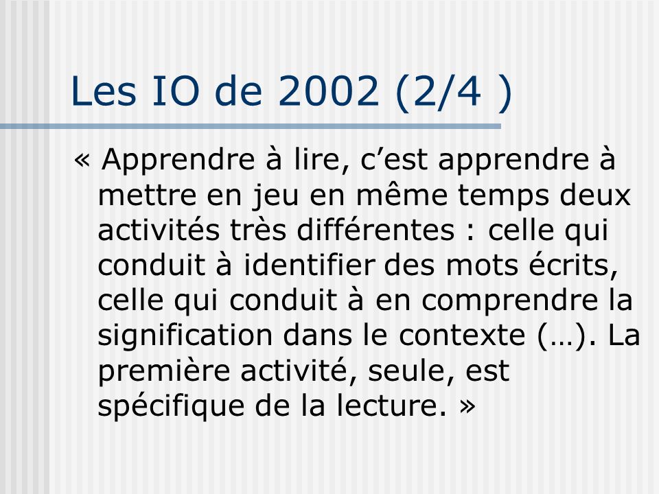 Les IO de 2002 (2/4 )