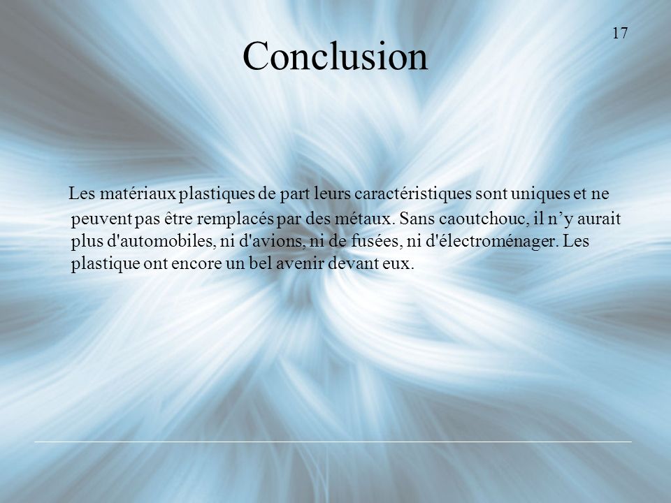 Conclusion 17.
