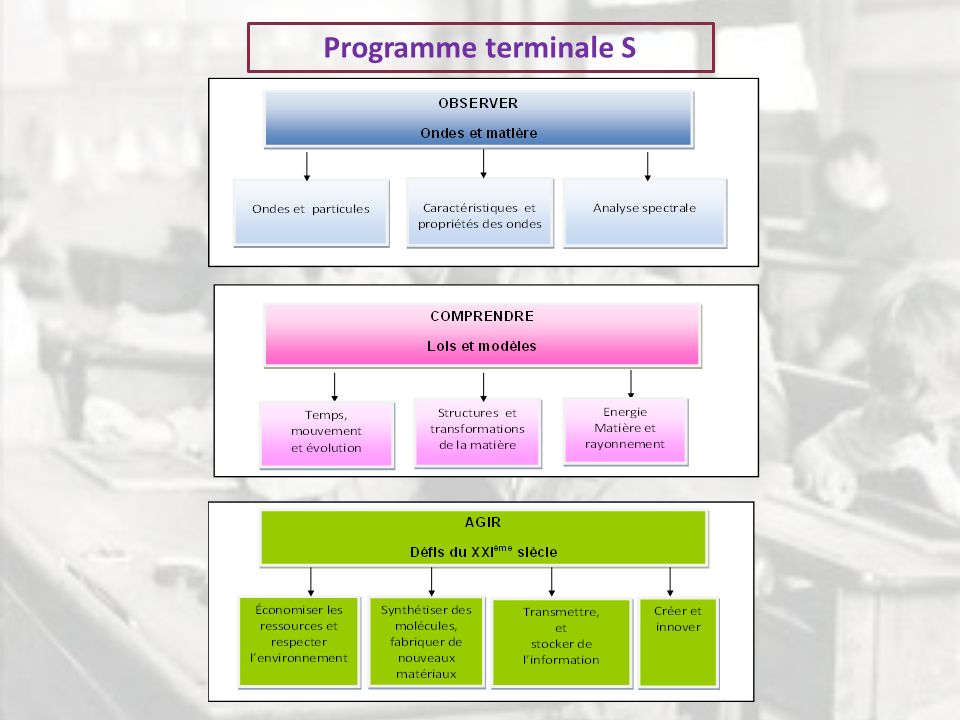 Programme terminale S