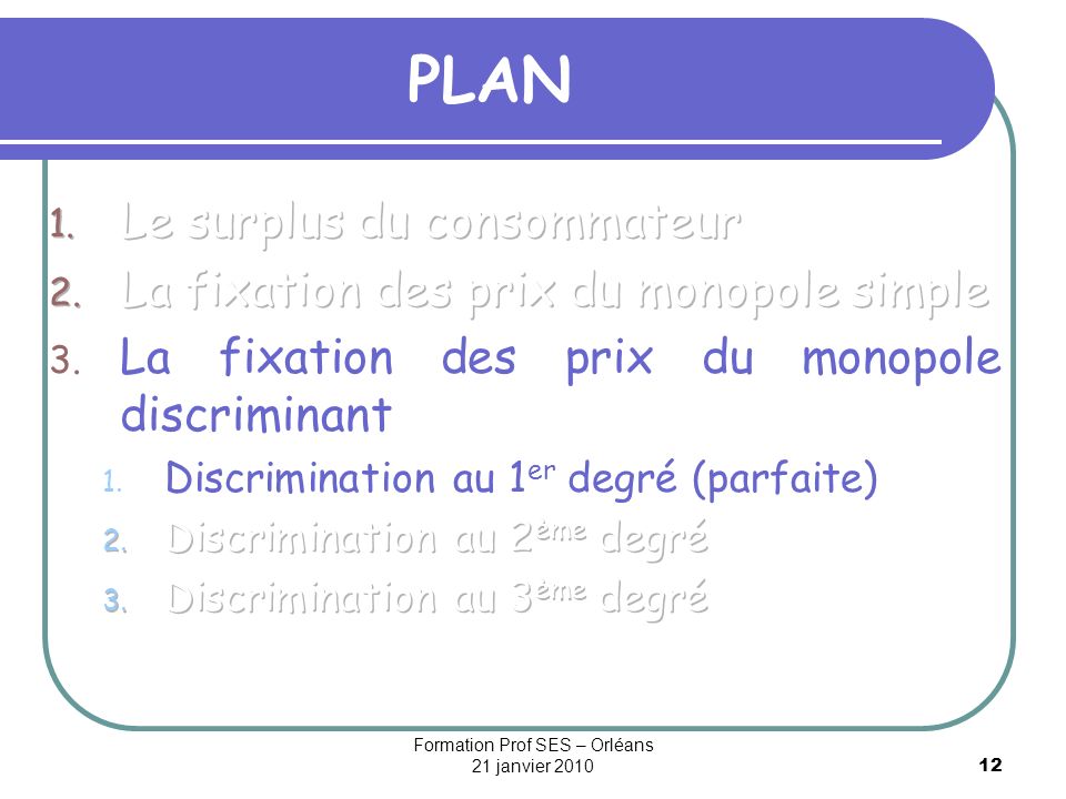 Formation Prof SES – Orléans