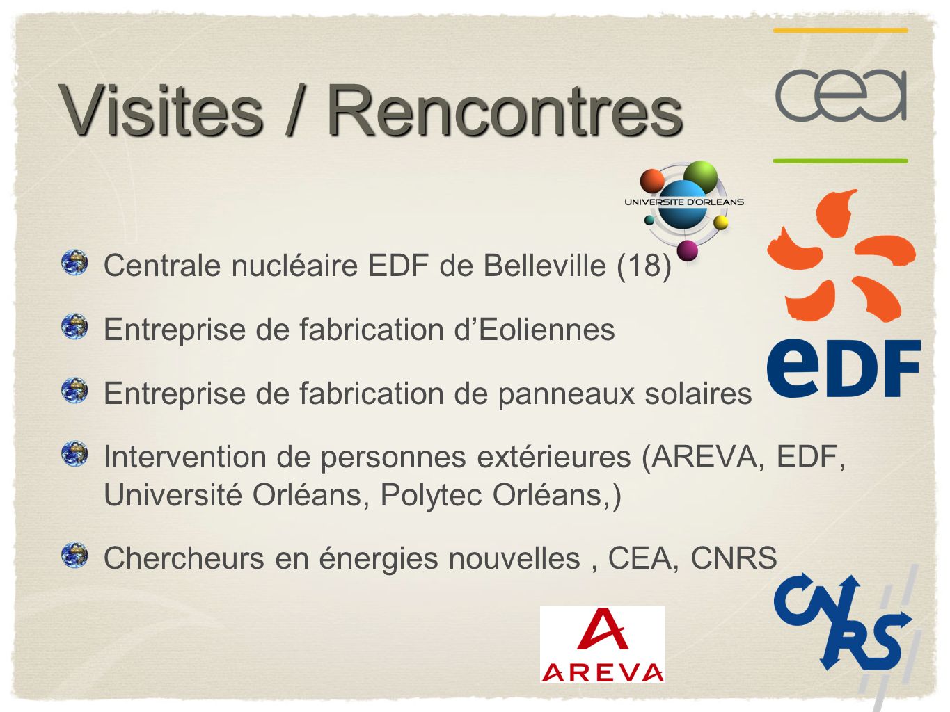 Visites / Rencontres Centrale nucléaire EDF de Belleville (18)