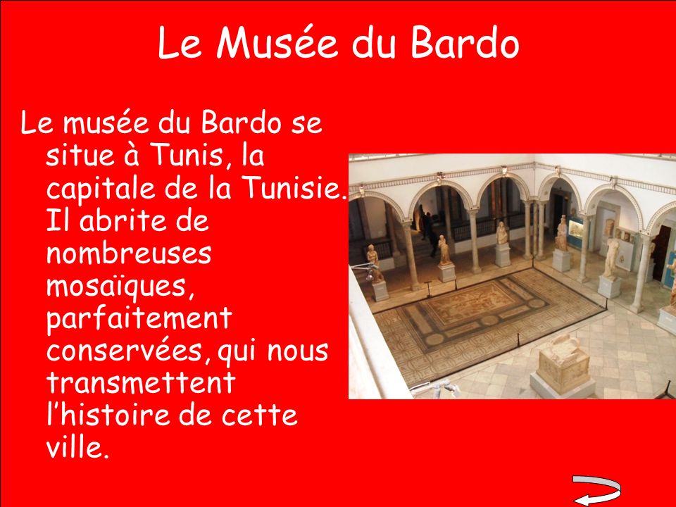Le Musée du Bardo