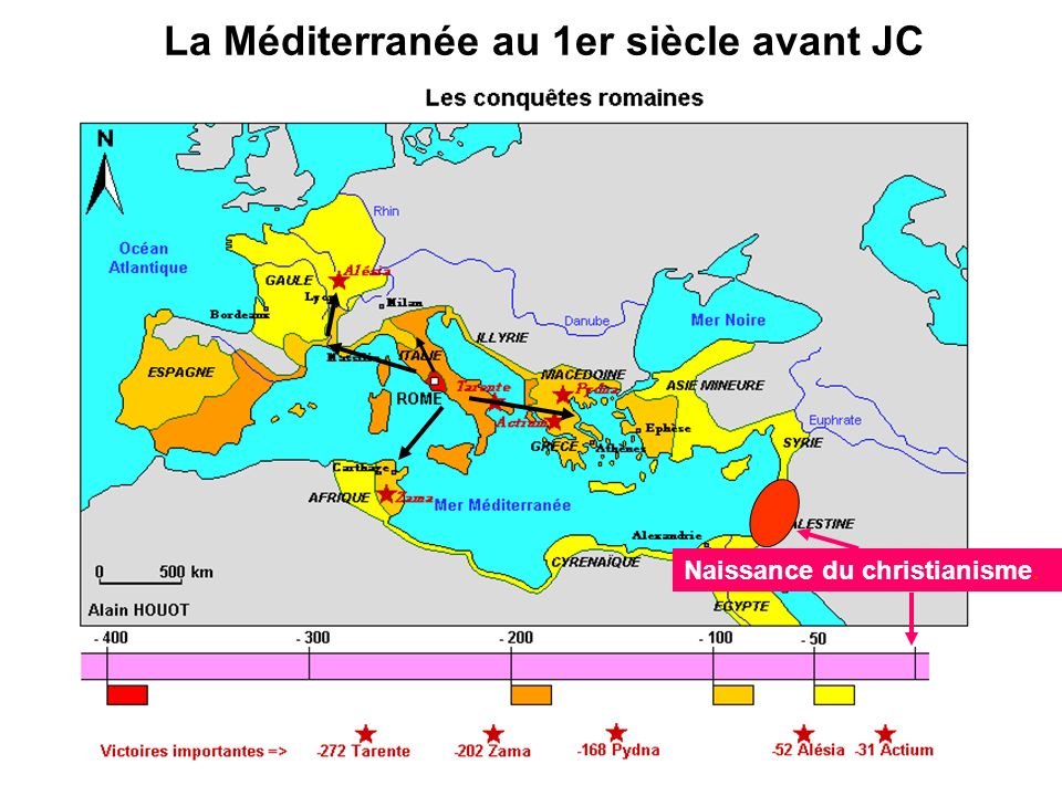 La Méditerranée au 1er siècle avant JC