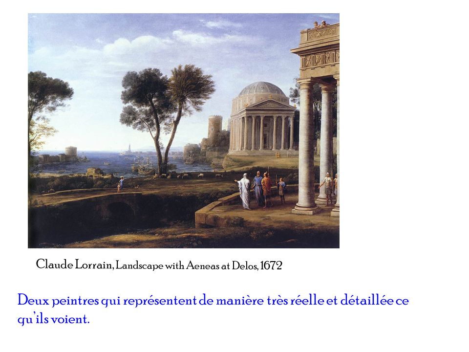 Claude Lorrain, Landscape with Aeneas at Delos, 1672