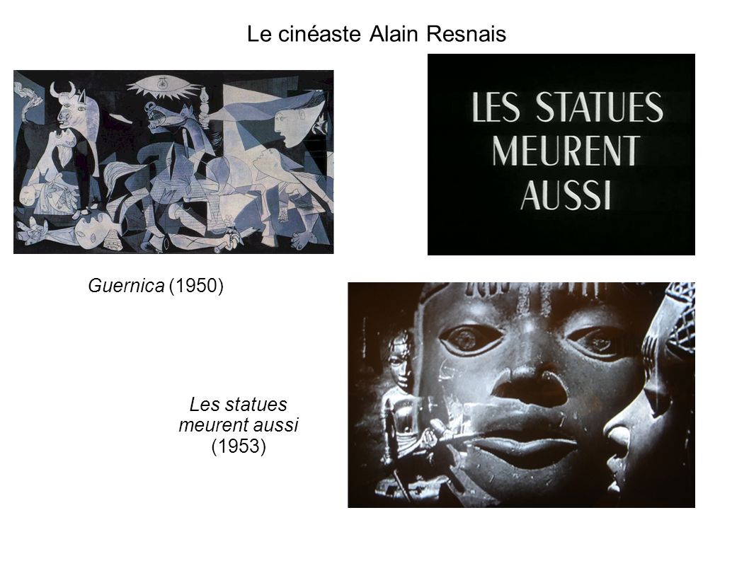 Le cinéaste Alain Resnais