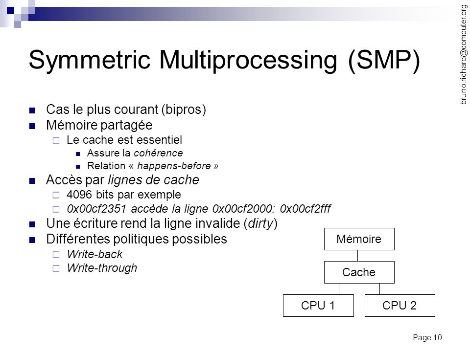 Symmetric Multiprocessing (SMP)