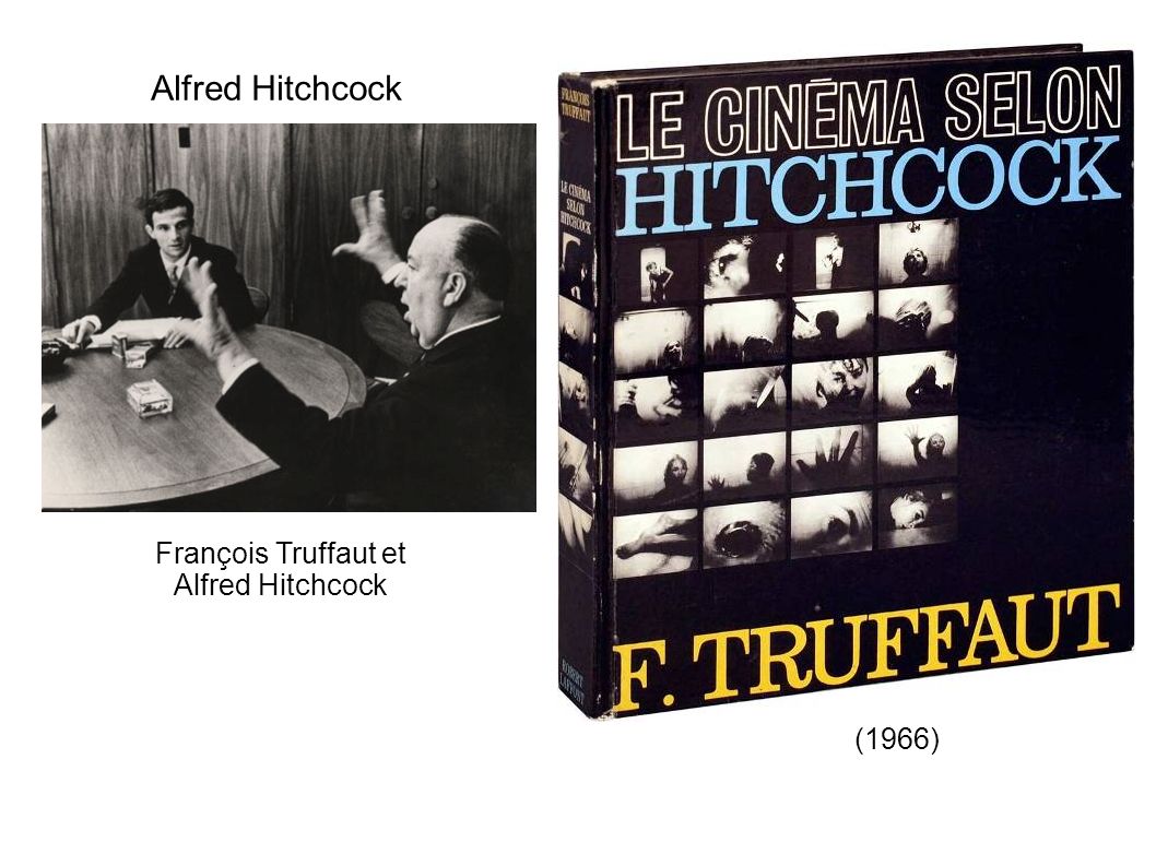 François Truffaut et Alfred Hitchcock