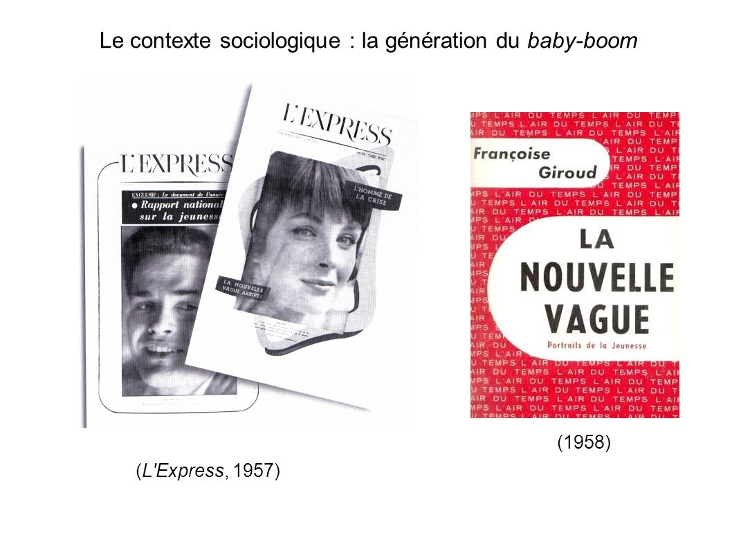 Le contexte sociologique : la génération du baby-boom