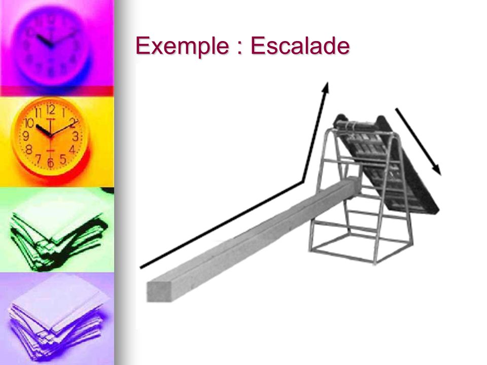 Exemple : Escalade