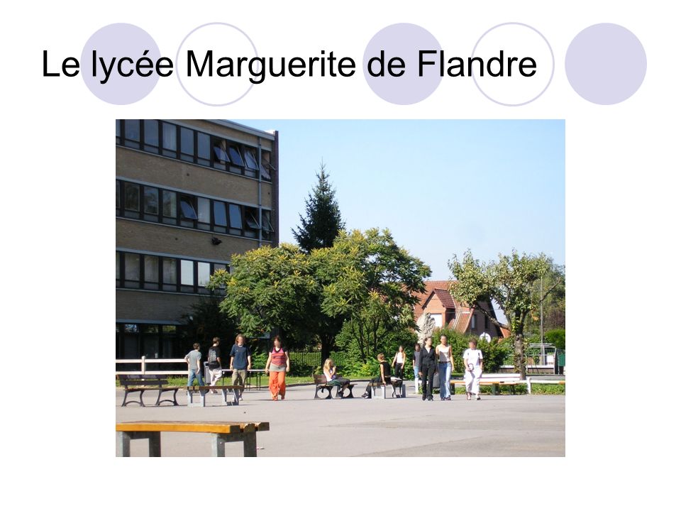 Le lycée Marguerite de Flandre