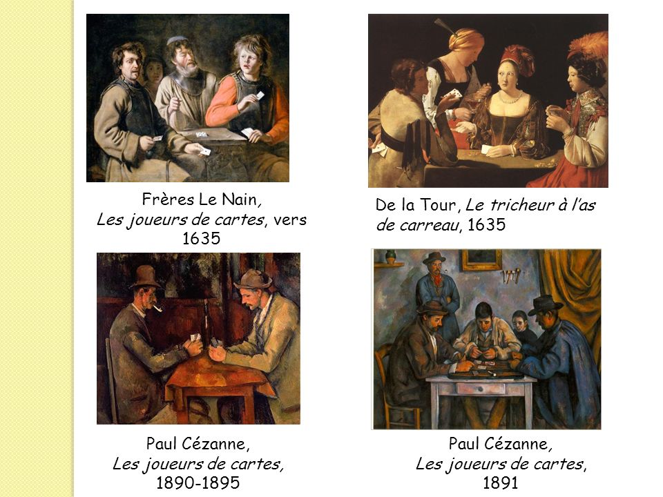 Les joueurs de cartes, vers 1635
