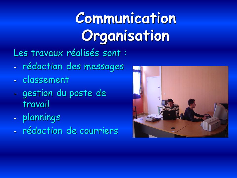 Communication Organisation
