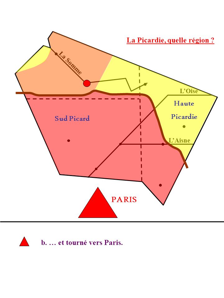Haute Picardie Sud Picard PARIS b. … et tourné vers Paris.