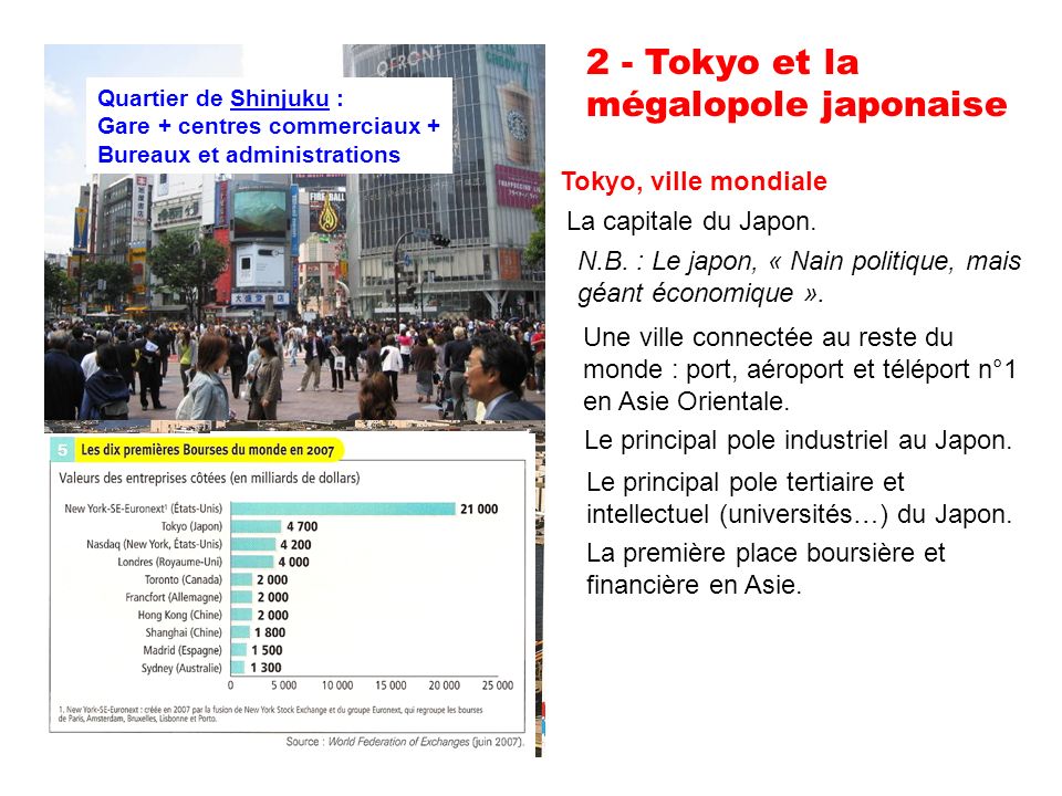 2 - Tokyo et la mégalopole japonaise