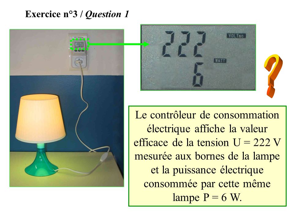 Exercice n°3 / Question 1