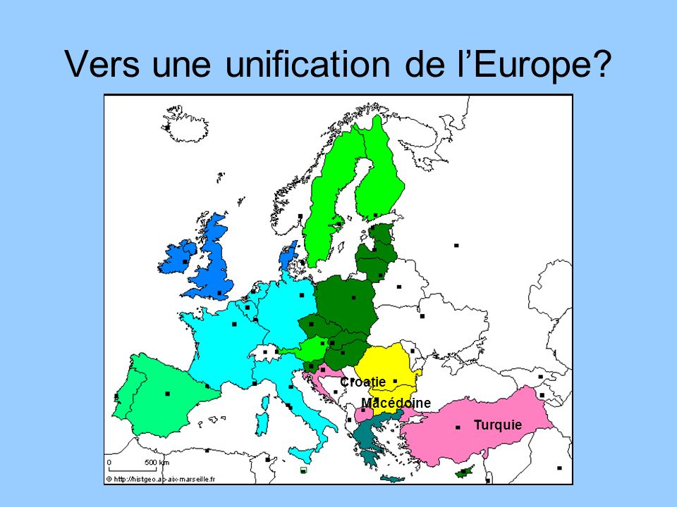 Vers une unification de l’Europe