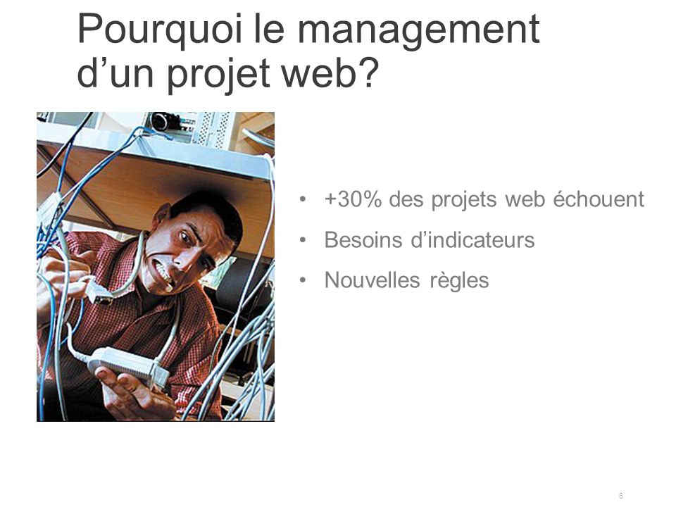 Pourquoi le management d’un projet web