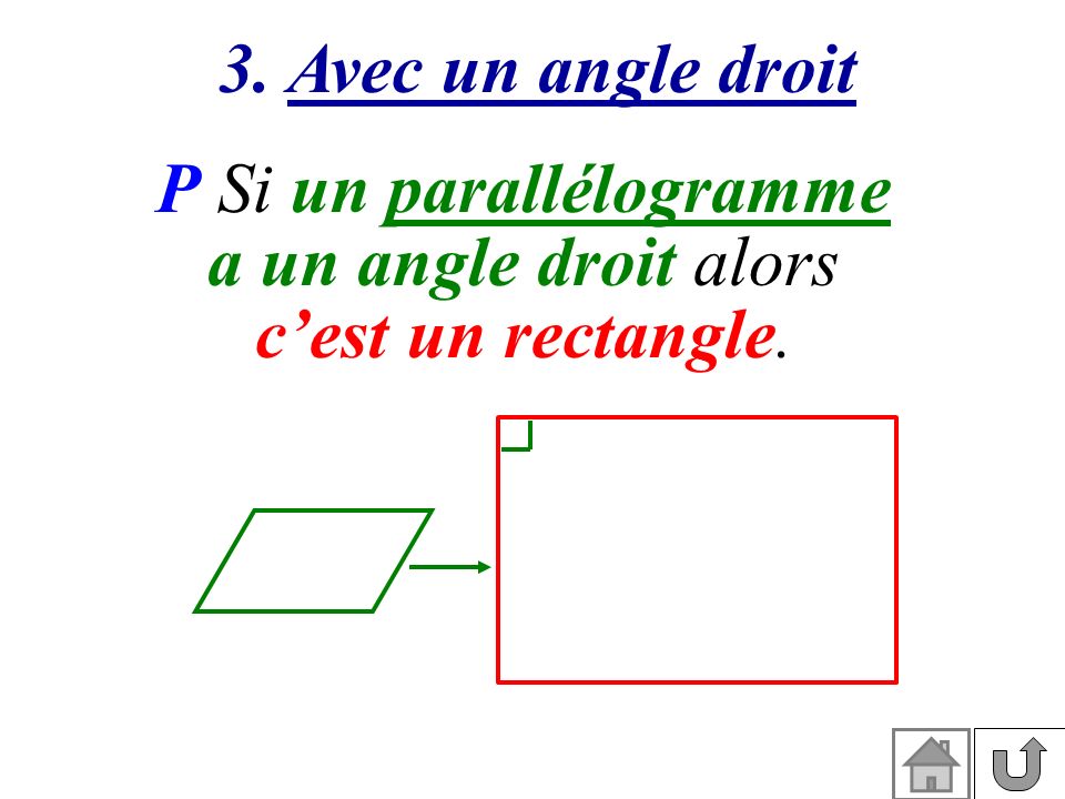 P Si un parallélogramme