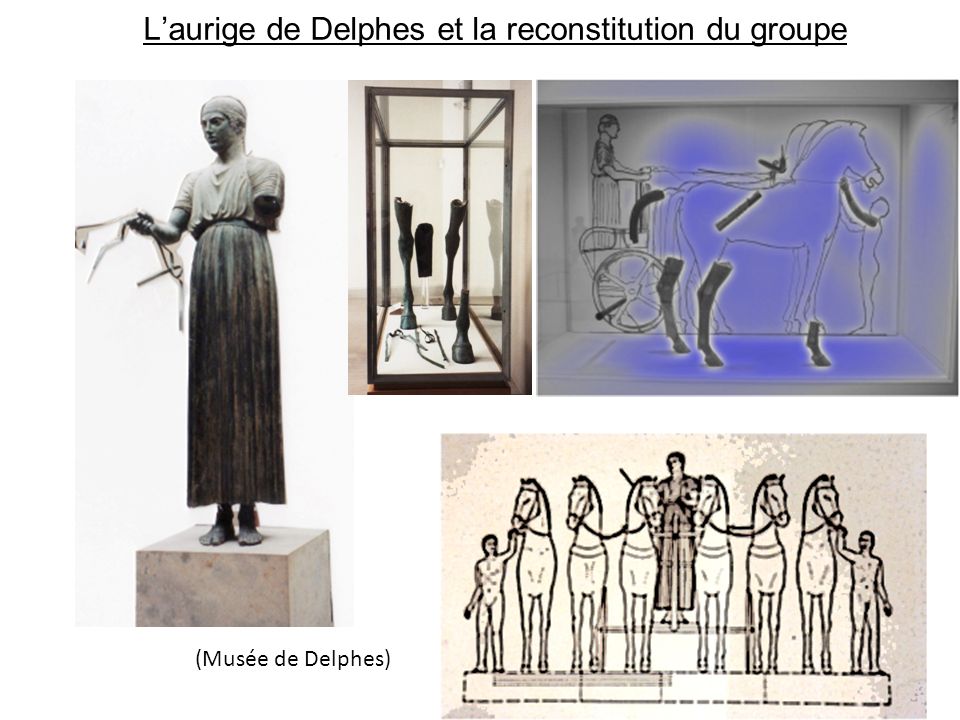 L’aurige de Delphes et la reconstitution du groupe