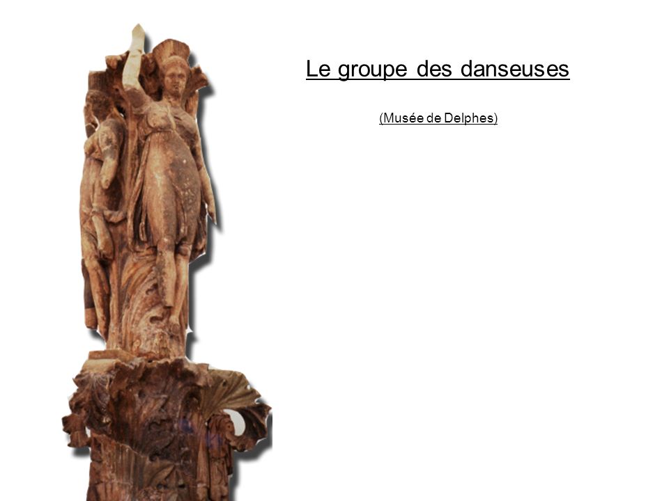 Le groupe des danseuses (Musée de Delphes)