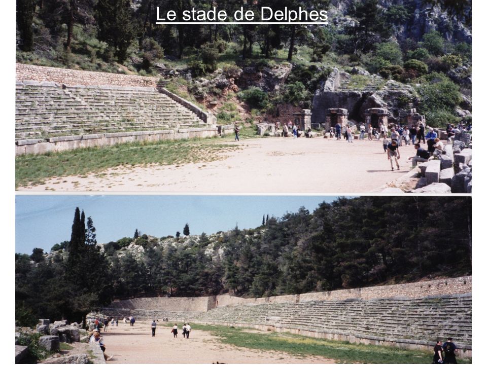 Le stade de Delphes
