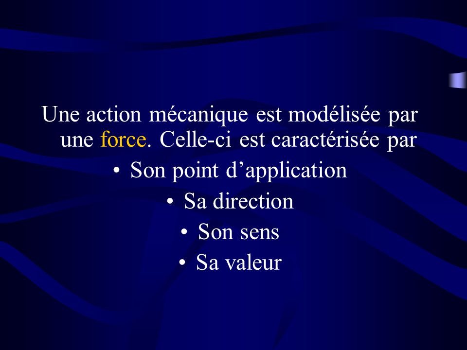 Son point d’application