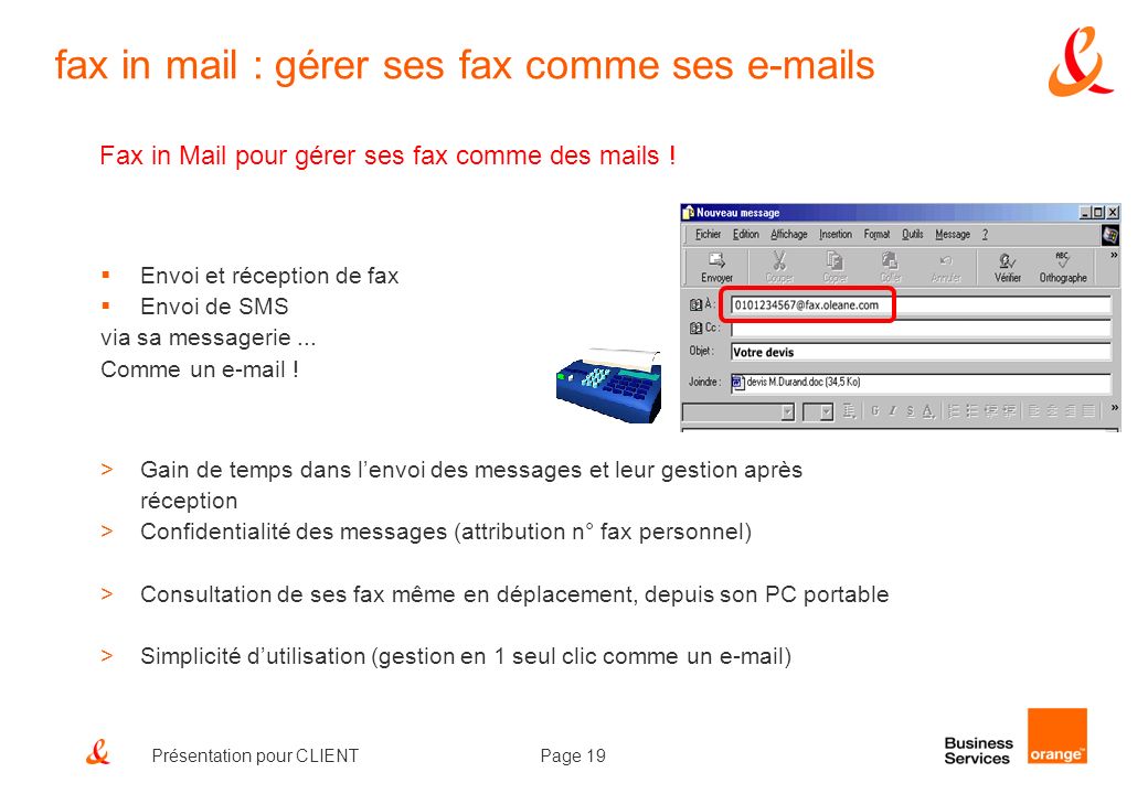 fax in mail : gérer ses fax comme ses  s