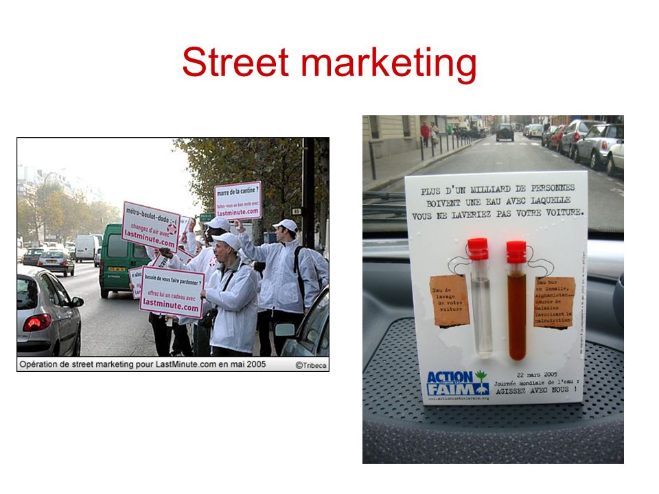 Street marketing