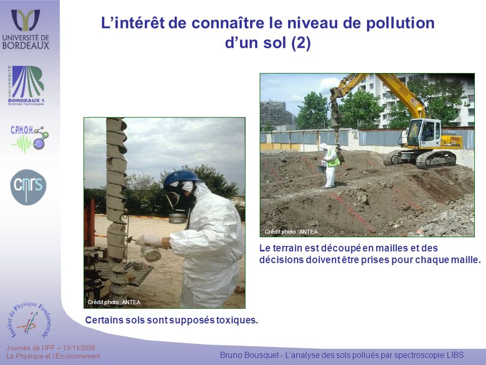 L’intérêt de connaître le niveau de pollution d’un sol (2)