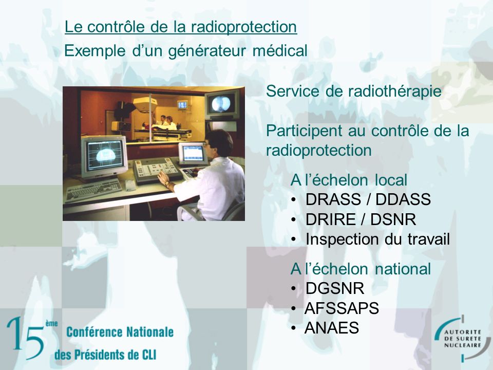Le contrôle de la radioprotection